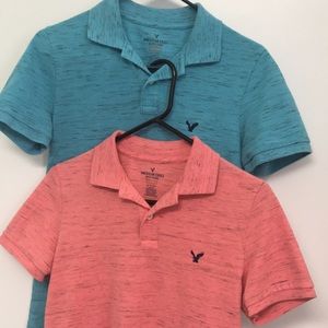 2 American Eagle Polo Shirts